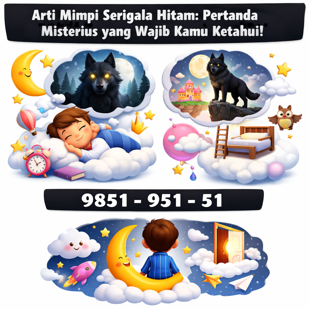 Arti Mimpi Serigala Hitam: Pertanda Misterius yang Wajib Kamu Ketahui!