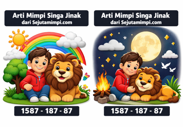 Arti Mimpi Singa Jinak dari Sejutamimpi.com