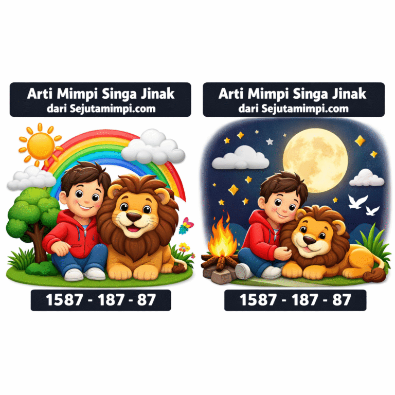 Arti Mimpi Singa Jinak dari Sejutamimpi.com