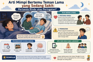 Arti Mimpi Bertemu Teman Lama yang Sedang Sakit: Pertanda Rindu atau Peringatan?
