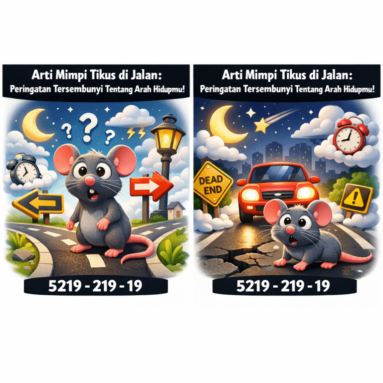 Arti Mimpi Tikus di Jalan: Peringatan Tersembunyi Tentang Arah Hidupmu!