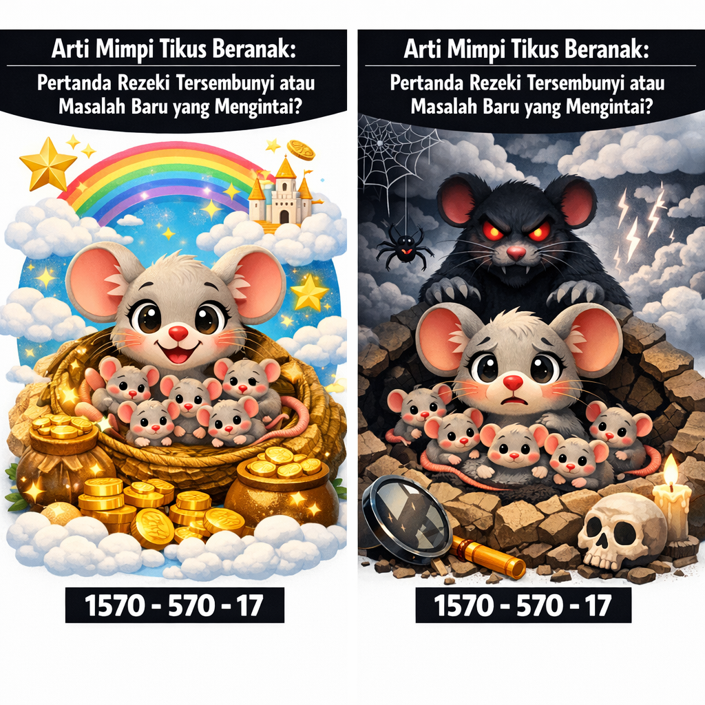 Arti Mimpi Tikus Beranak: Pertanda Rezeki Tersembunyi atau Masalah Baru yang Mengintai?