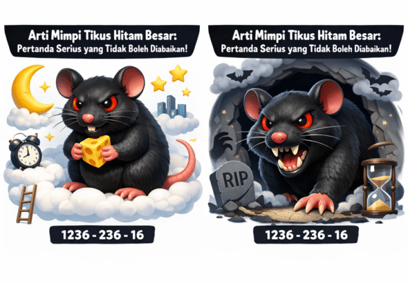 Arti Mimpi Tikus Hitam Besar: Pertanda Serius yang Tidak Boleh Diabaikan!