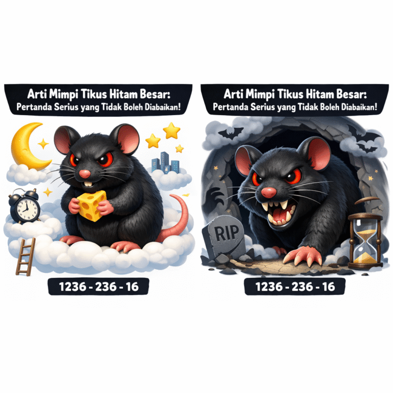 Arti Mimpi Tikus Hitam Besar: Pertanda Serius yang Tidak Boleh Diabaikan!