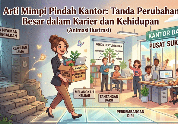 Arti Mimpi Pindah Kantor: Tanda Perubahan Besar dalam Karier dan Kehidupan